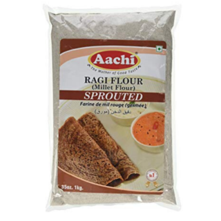 AAchi Ragi Flour Millet Flour Coarse 35oz