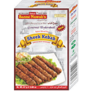 Banne nawab's sheekh kebab 38gm