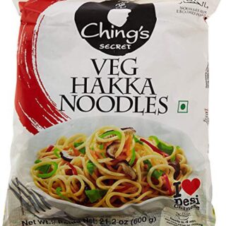 Chings Veg Hakka Noodles 600 Gm