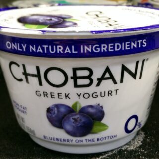 Chobani Blueberry Yogurt 150Gm