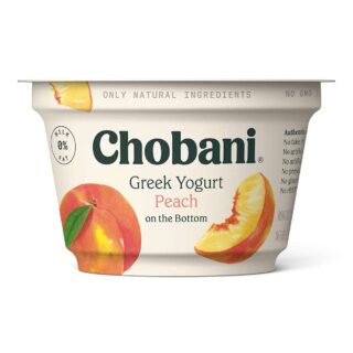 Chobani Peach Bottom Yogurt 150Gm