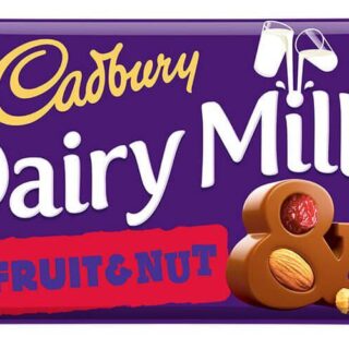 Dairy Milk Fruit And Nut 110 Gm