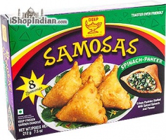 Deep Spinach Paneer Samosa 36 Pcs