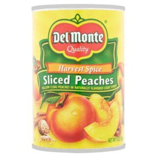 Delmonte Sliced Peaches 15 Oz