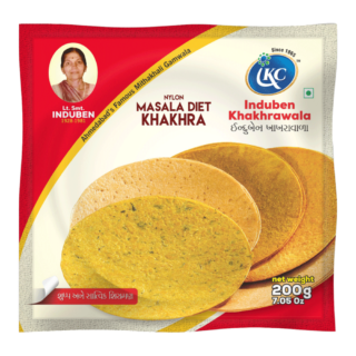 Induben Nylon Sada Diet Khakhra 200 G.M