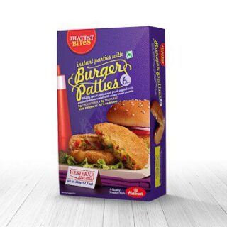 Jhatpat Bites Burger Patties 6 Pcs