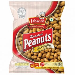 Jabsons Spicy Masala Peanuts 140 Gm