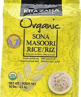 Khazana Organic Sona Masoori 10 Lb