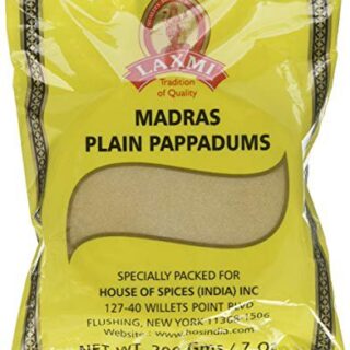 Laxmi Madras Plain Pappadum 200 Gm