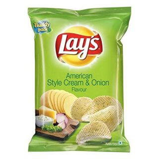 Lays American Style Cream Onion Flavour 52 G