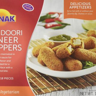 NANAK TANDOORI PANEER POPPERS 18P