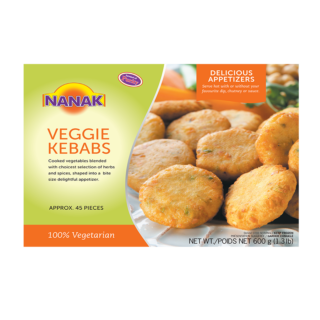 Nanak Veggie Kabab 600Gm