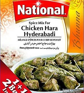 National Chicken Hara Hyderabadi 40 Gm