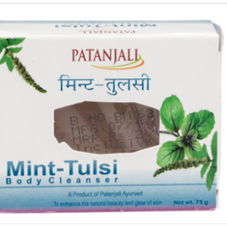Patanjali Mint Tulsi Soap 75 Gm