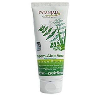 Patanjali Neem Aloe Vera Face Pack 60 Gm