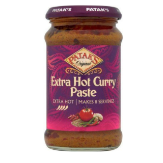 Pataks Curry Paste Hot 283 G
