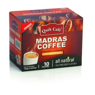 Quik Tea Madras Coffee 160Gm