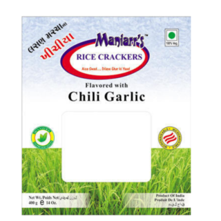 Rice Crackers Garlic Chilli 500 G.M
