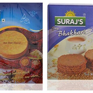 Surajs Dry Bhakhari Khakhra Limbu Marcha 200G