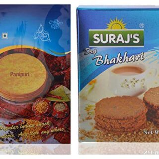 Surajs Dry Bhakhari Khakhra Panipuri 200G
