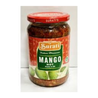 SURATI MANGO HOT PICKLE 10 OZ