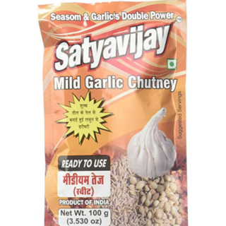 Satyavijay Mild Garlic Chutney 100 G