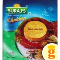 Suraj's Bajara Lasan Methi khakra