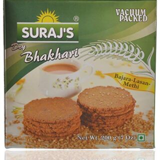 Surajs Dry Bhakhari Bajara-Lasan-Methi 200G