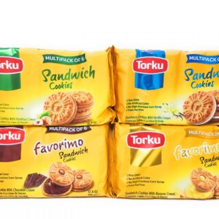 Torku Sandwich Cookies Banana 12.9 Oz