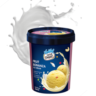 Vadilal Ice Creamfruit Bonanza Tub 500Ml