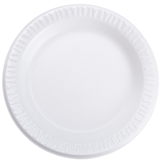 Foam Plates 125 Cnt
