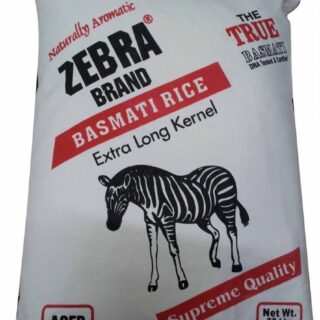 Zebra Basmati Rice 20Lb
