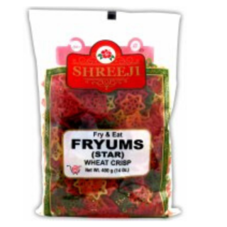 Shreeji Fryums Wheat Crisp 400Gm