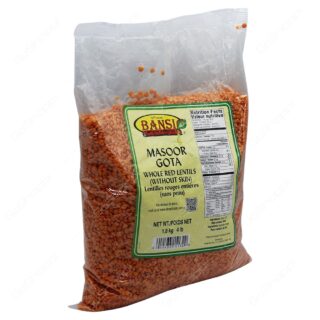 Bansi Masoor Gota Whole Red 4L.B