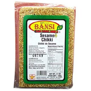 Bansi Sesame Chikki 3.5 Oz