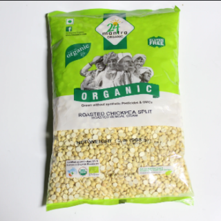 Mantra Organic Roasted Chickpea Split 908 G