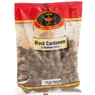 Deep Black Cardamom 100Gm