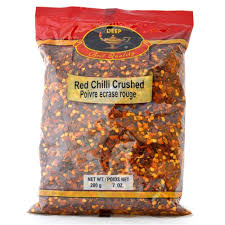 Deep Red Chilli Crushed 200Gm