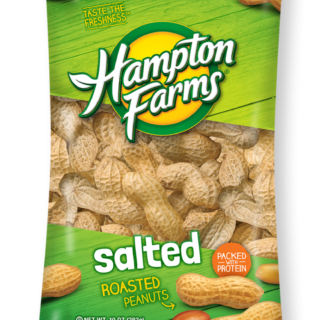 Hampton Farms Peanuts 1Lb