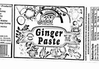 Joy Ginger Paste 737 G