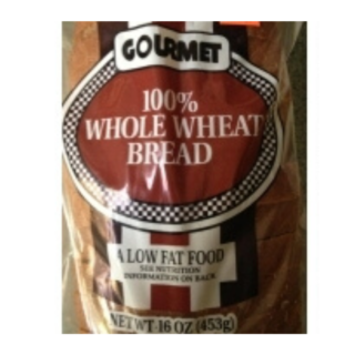 Gourmet Whole Wheat Bread 16 Oz
