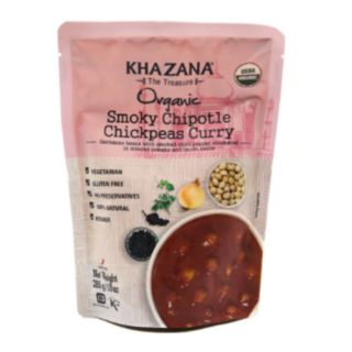 Khazana organic smoky chickpeas curry 10 oz