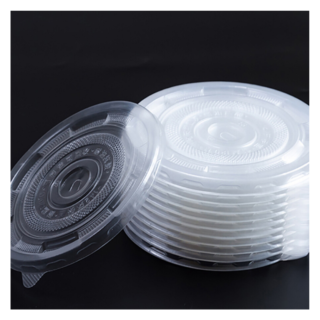 Silver Plastic Bowl 50 Pcs