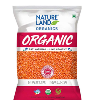 Nature Pearls Organic Masoor Malka 2Lb